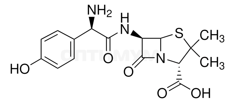 Амоксициллин безводный, CAS 26787-78-0, Merck (Millipore, Sigma-Aldrich, Supelco)