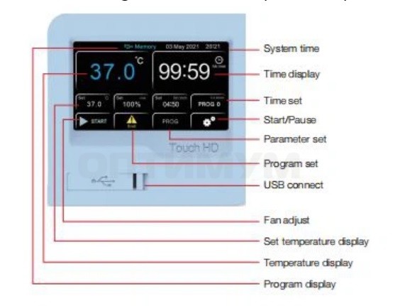 Термостат с охлаждением 252 л, -10 °C до +80 °C, touch screen контроллер, УФ-лампа, принудительная вентиляция, BJ-250, Being