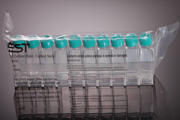 Флаконы культуральные 175 см2, глухая крышка, пов-ть ТС, полистирол, стерильные, Nest