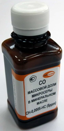 СН-0,0005-НС ГСО 9514-2010 диапазон 0,0004-0,0006 % масс. (5 ppm) флакон (100 мл)
