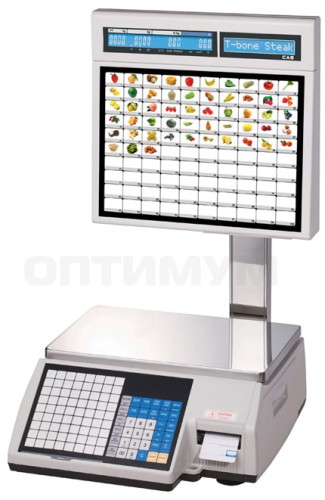 Торговые весы с печатью этикеток CL-5000J-15IS (TCP/IP) CAS