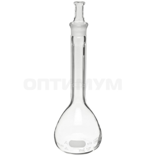 Колба мерная, 25 мл, d 40 мм, класс А, крышка 9, 12 шт, Pyrex (Corning)