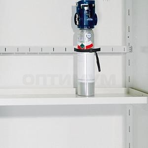 Полка для газовых баллонов для шкафов XL-1/XL-2, сталь, Duperthal
