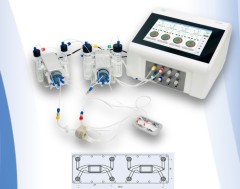 Система перфузии iFlow Organ-on-a-Chip, циркуляционная, многоканальная, контроллер с сенсорным экраном, Suzhou Precigenome