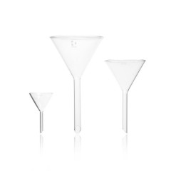 Воронка лабораторная, стекло, d 70 мм, h 125 мм, 10 шт./уп., DWK Life Sciences (Duran, Wheaton, Kimble)