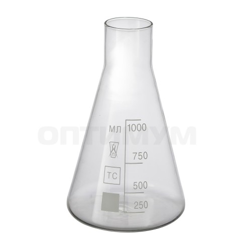 Колба КН-2-1000-50 ТС со шкалой ГОСТ 25336-82