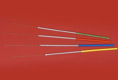 Петля микробиологическая №0 из нихрома с держателем (герметично упакована в пакет для стерилизации), 2 шт
