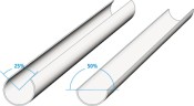 Пробоотборник Bürkle Pigment lance бур для красок, длина 900 мм, раствор трубки 50%