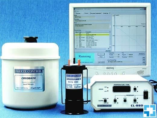 Криозамораживатель программируемый, криобаня 1,5 л, криокамера 23 порта, CL8800i, Cryologic