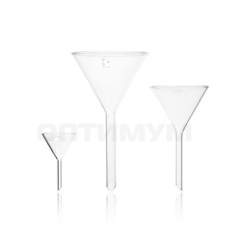 Воронка лабораторная, стекло, d 180 мм, h 290 мм, DWK Life Sciences (Duran, Wheaton, Kimble)