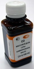 СН-0,100-НС ГСО 9407-2009 диапазон 0,09-0,11% масс. флакон (5 мл)