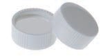 Крышка 24-400, ПП, без отверстия, белая, 100 шт/уп, ALWSCI Technologies