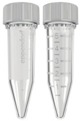Пробирки 5 мл, типа Эппендорф, до 25 000g, с закручивающейся крышкой, Eppendorf Quality, бесцветные, 100 шт./пакет, 200 шт./уп., Eppendorf