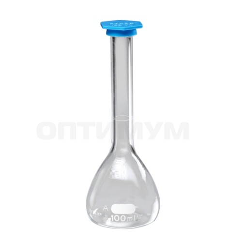 Колба мерная, 10 мл, d 28 мм, кл.А, колпачок, 12 шт, Pyrex (Corning)