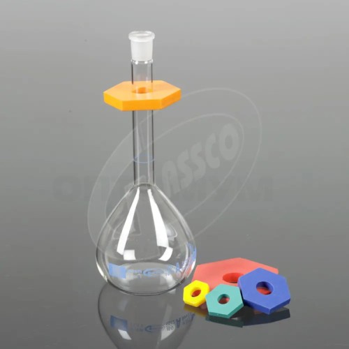Защитное кольцо для колб мерных, 50-100 мл, шлиф 12/21, пластик, 1 шт., Glassco