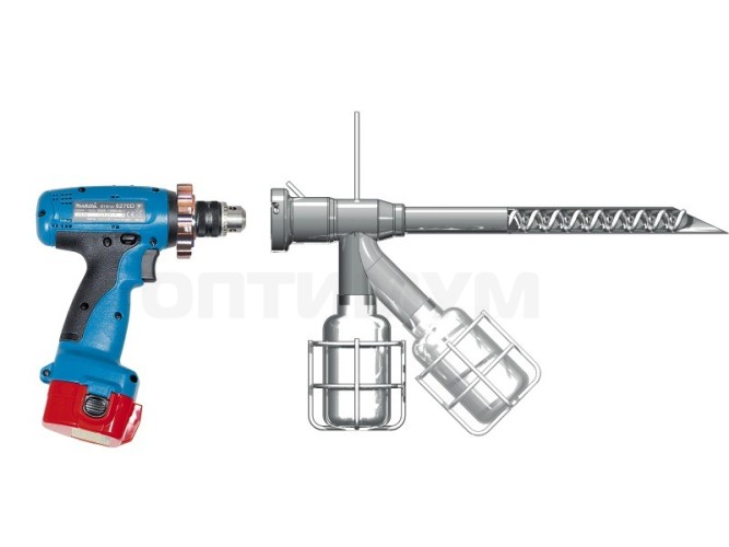 Пробоотборник Bürkle PowderProof для порошков до 2 мм, длина 90 см