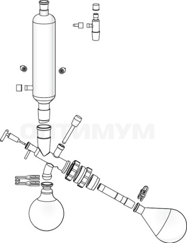 Комплект стекла G6B, Heidolph