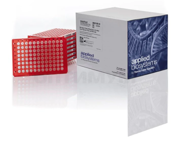 Планшеты для ПЦР, 96-лун., MicroAmp EnduraPlate, со штрих-кодом, оптически прозрачные, красные, 20 шт./уп., Thermo FS