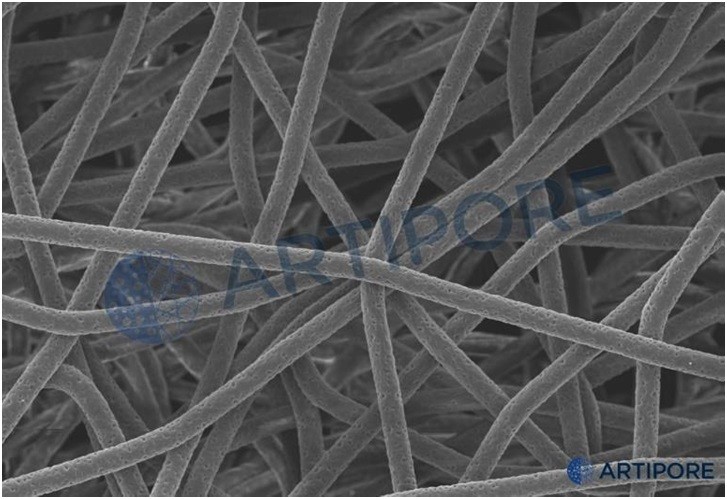 Биосовместимая нановолокнистая подложка на основе гидрогеля NanoFibers, толщина подложки 60 мкм, ST1