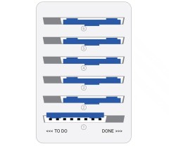 Рабочий штатив на 6 стрипов P×6s Workflow Rack, MaxCyte