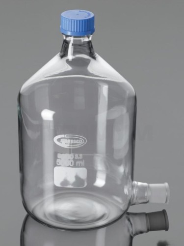 Склянка-аспиратор, 1000 мл, без крана, шлиф 24/29, Glassco