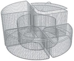 Вставка для пробирок 1/4, макс. размер 12×200 мм, XPZ