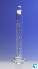 Цилиндр мерный, 2000 мл, класс A, ц.д. 20 мл, БС, стекл. основ., стекл. крышка 38, сертиф., TС, 1 шт./уп., Pyrex (Corning)