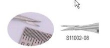 Ножницы хирургические пружинные 85 мм, лезвие 1,5 х 6,0 мм, -S / S Cvd, 1 шт., RWD Life Science