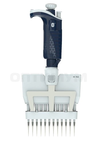 Автоматическая пипетка механическая 0,5-10 мкл, 12-канальная, Pipetman M P12X10M, Gilson