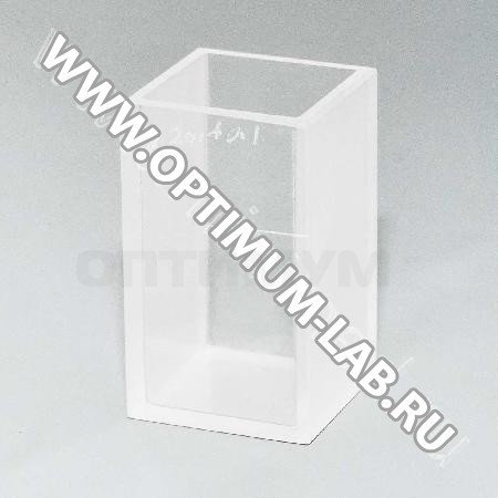 Кювета для фотометрии из стекла К-8 20 мм, Greetmed