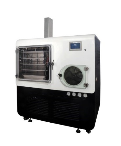 Лиофильная сушилка, до - 80 °С, 4,5 л, 6 л/сутки, напольная, камера с укупоркой, Scientz-30F Top-Press, Scientz Bio, Китай