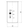Стакан В-2-100 ТС ГОСТ 25336-82; ISO 3819
