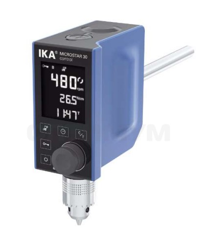 Мешалка верхнеприводная, до 15 л по воде, до 2000 об/мин, Ministar 20 control, IKA