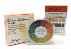 Индикаторная бумага pH 7,2-9,7, шаг 0,3, Johnson