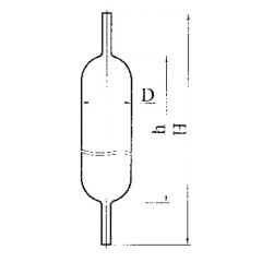 Пипетка газовая, эскиз 3-98